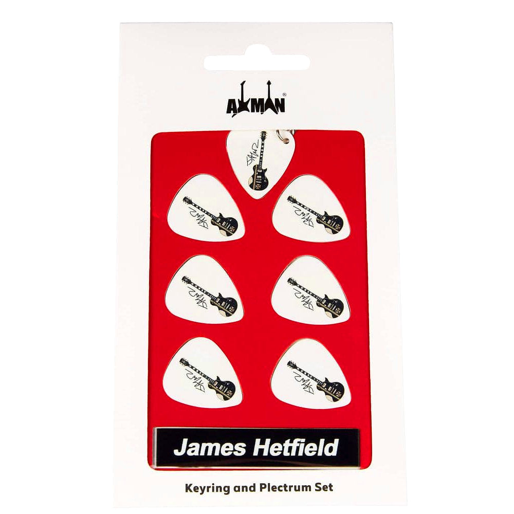 James Hetfield Guitar Picks + Keychain