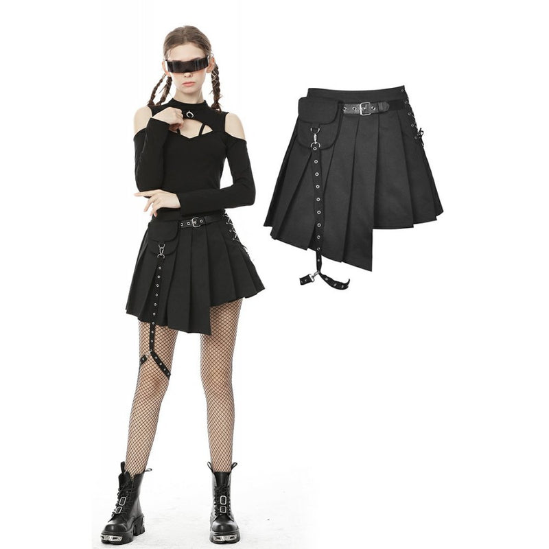 Punk Pleated Skirt 195