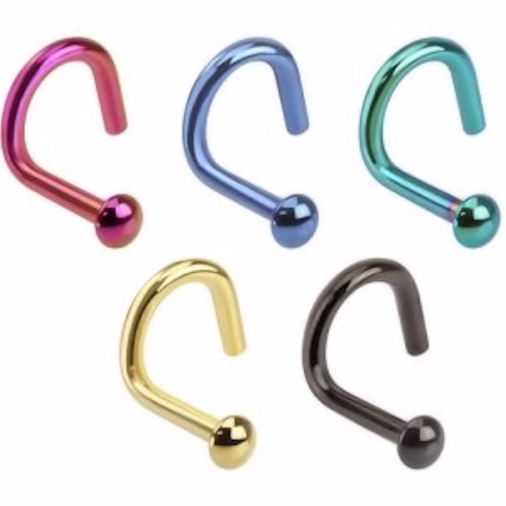Nose Stud Titanium Ball