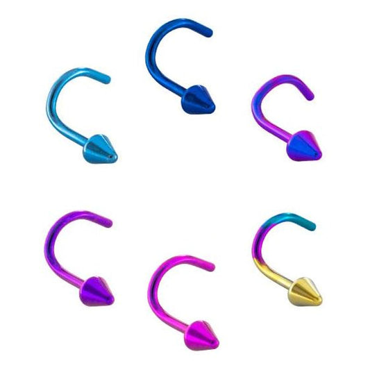 Nose Stud Titanium Spike