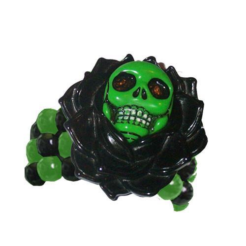 Kreepsville666 Skull Rose Bracelet