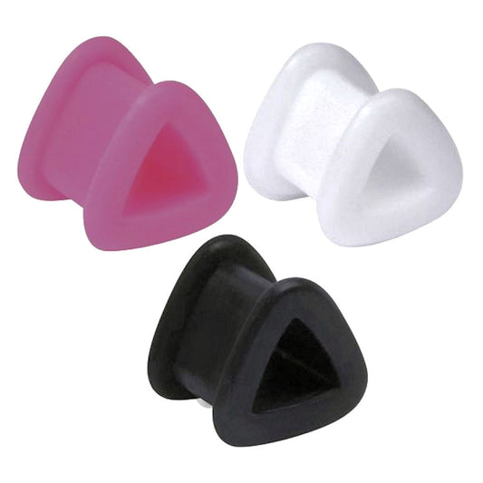 Flesh Tunnel Triangle Silicone