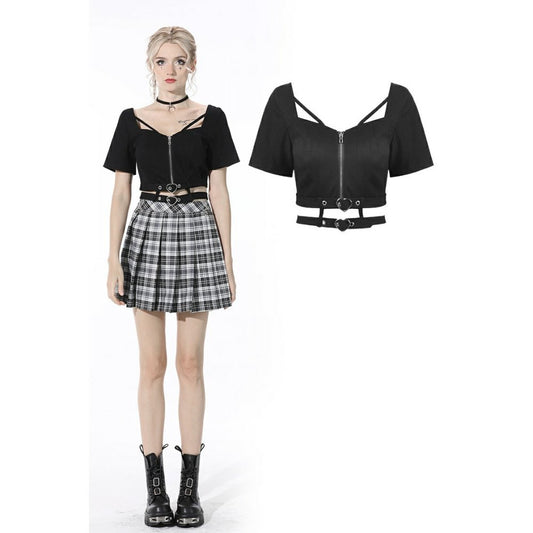 Punk Waist Zip Top 321