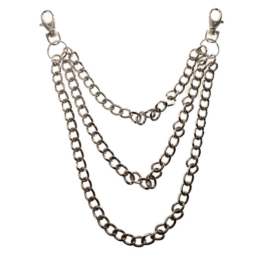 Y106013 - Triple Diamond Metal Chain